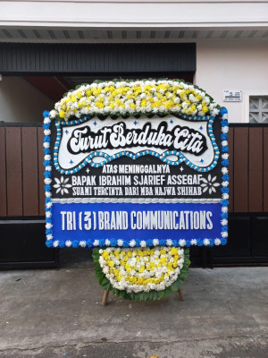 Papan Bunga Duka di Baamang